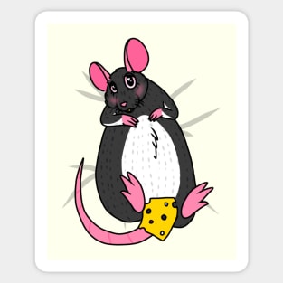 Rat Dakimakura (Version 3) Sticker